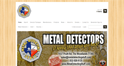 Desktop Screenshot of metaldetectingstuff.com